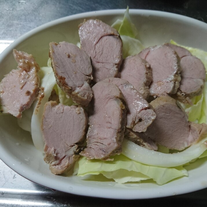 豚ヒレ肉のオーブンホイル蒸し